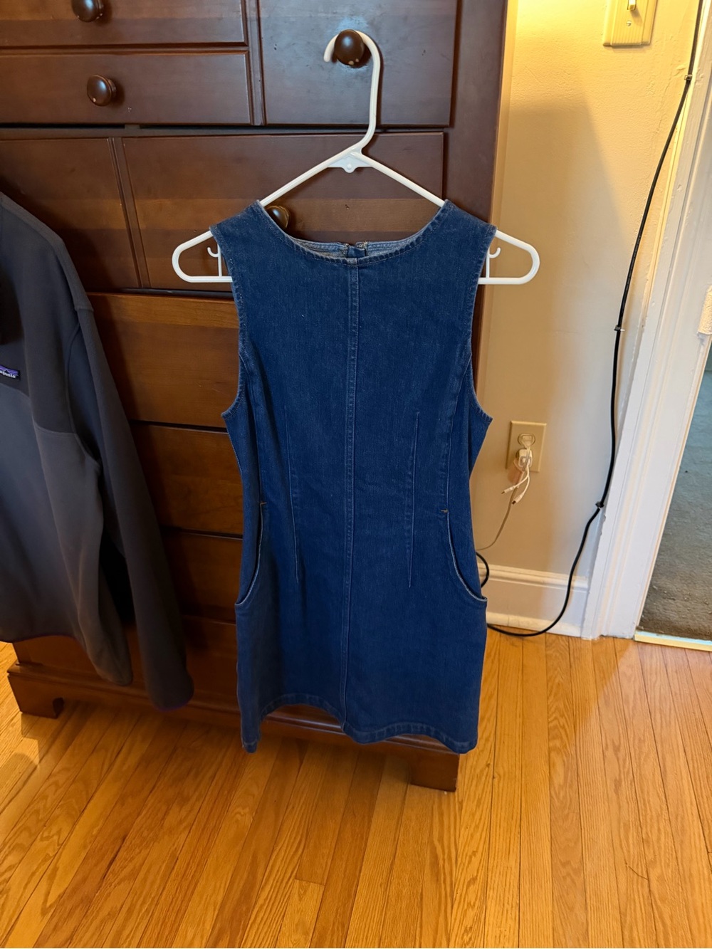 Aritzia Dark Blue Denim Mini Dress